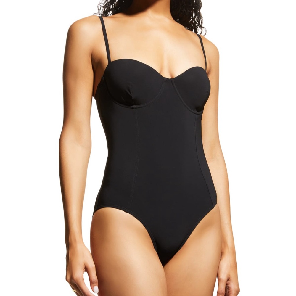 Tory Burch Solid Underwire one piece swimsuit. Firm price